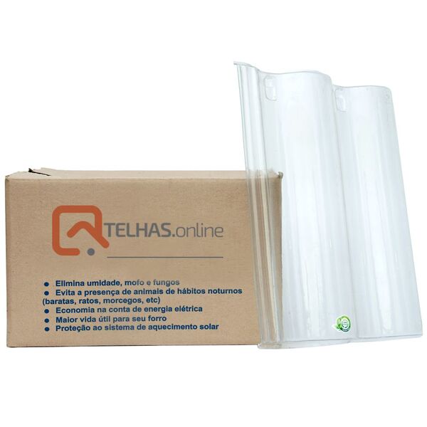 Kit 10 Telhas Pet Plástica Voga Eurotop