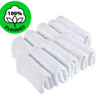 Kit 10 Toalhas De Rosto Para Salão De Beleza 100 Algodão 40x6