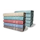 Kit 10 Toalhas Gigante Lisboa 100% Algodão Sortido + Verde Cl