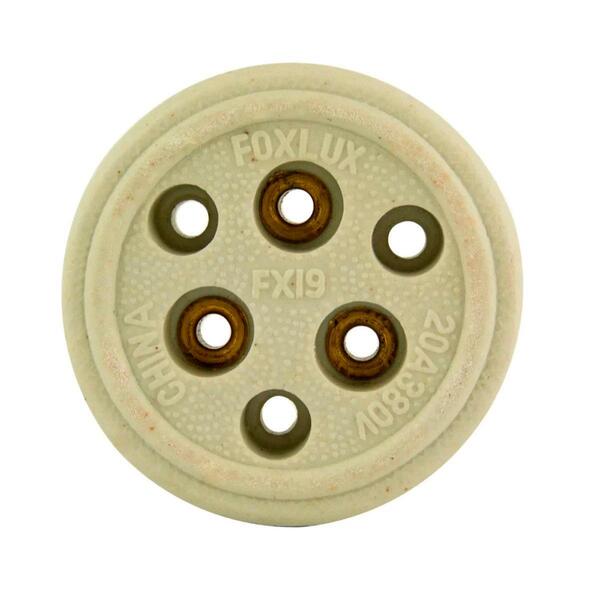 Kit 10 Tomada Elétrica Tripolar 20a Porcelana Fx-19 - Foxlux