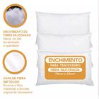 Kit 10 Travesseiros Antialérgico 100% Fibra Siliconada Pura 5