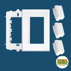 Kit 10 Un. Interruptor 3 Teclas Com Placa 4x2 Fame Evidence