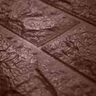 Kit 10 Un - Painel 3d Tijolo Adesivo 70x77x0,5 Cm (marrom)