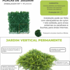 Kit 10 Unidade Revestimento Parede Quadro Jardim Vertical Art