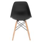 Kit - 10 X Cadeiras Charles Eames Eiffel Dsw - Base De Madeir
