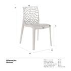 Kit - 10 X Cadeiras Gruvyer - Nude