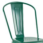 Kit - 10 X Cadeiras Iron Tolix - Verde Escuro