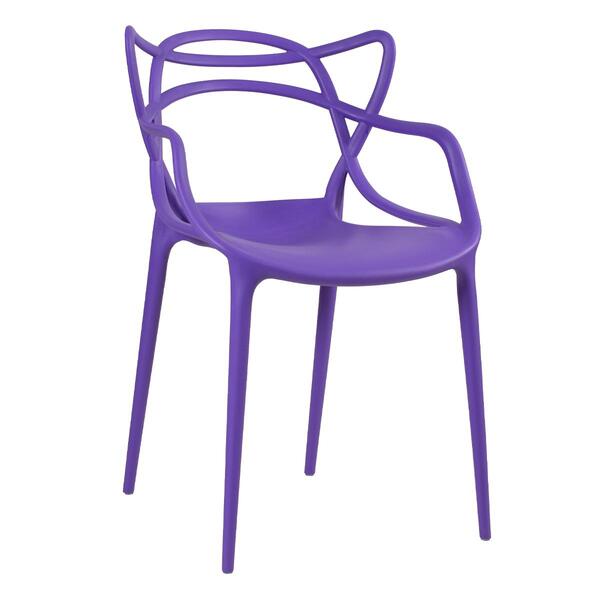 Kit - 10 X Cadeiras Masters Allegra - Roxo