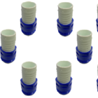 Kit 10un Acessório Limpeza Piscina Adaptador De Rosca Plástico
