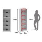 Kit 11 Peças Com Mesa Para Reunião 6 Lugares 7 Armários 2 Gav