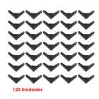 Kit 120 Pés De Sofá Cantoneira Tabaco 3cm - Gamplast