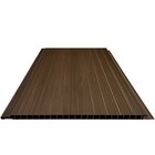 Kit 120m² Forro De Pvc 10mmx20cmx3m   Mogno