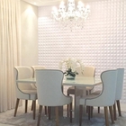 Kit 12  placas em pvc poliestireno revestimento 3d teto e par