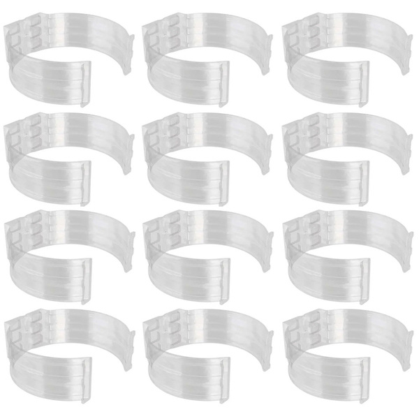 Kit 12 Abraçadeira Impacto P/ Cano Tubo 75mm 3'' Incolor | Leroy Merlin