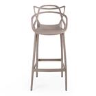 Kit 12 Banquetas Allegra Com Encosto Design Cozinha/bancada -