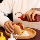 Kit 12 Bisnagas Para Molhos 400ml Plástica Ketchup Tampa Verm