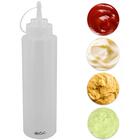 Kit 12 Bisnagas Plásticas Graduadas Weck 1l Flexíveis Molhos