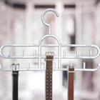 Kit 12 Cabides Com Ganchos Para Cintos Lenços Colares Suporte