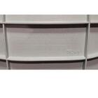 Kit 12 Cadeira Plástica Bistrô Branca Reforçada Carga 182kg