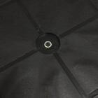 Kit 12 Cadeira Preta 182kg E 2 Mesa Desmontável 83cm