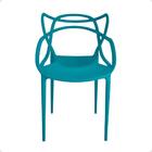 Kit 12 Cadeiras Allegra Empilhável Com Inmetro Magazine Decor