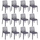 Kit 12 Cadeiras Gruvyer