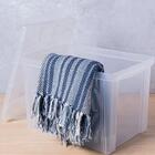 Kit 12 Caixas Organizadoras 30l Multiuso Alta Ordene Transpar