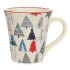 Kit 12 Canecas Pinheirinho Jolly Natal Oxford® Cerâmica 330ml