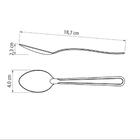 Kit - 12 Colheres De Sopa Búzios Em Aço Inox Cibag - Tramonti