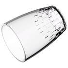 Kit 12 Copos Crippa 300ml Plástico Transparente Trama Água Su