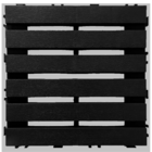 Kit 12 Deck Modular Plástico Textura Madeira 30x30x2,5cm - Pr