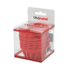 Kit 12 Formas Forminhas Silicone Mini Bolo Muffin Assadeira