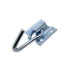 Kit 12 Gancho Rede Parafusar Zincado Unidade Ref.20065 -loth