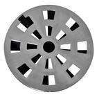 Kit 12 Grelha Cromada Redonda Rotativa 9,7cm Grb2 Astra