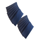 Kit 12 Guardanapos Rafia 38x38 Marinho