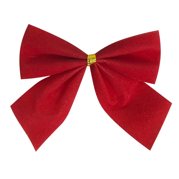 Kit 12 Laço Lacinho Veludo Natal Decoração Arvore De Natal Ve