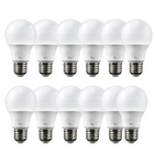 Kit 12 Lâmpadas De Led Globe A-65 15w E-27 6.5k Bivolt Kian