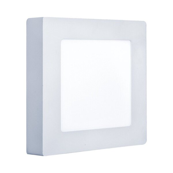 Kit 12 Luminárias Led Sobrepor 24w Quadrada Multivolt Luz Ama