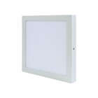 Kit 12 Luminárias Led Sobrepor 24w Quadrada Multivolt Luz Ama