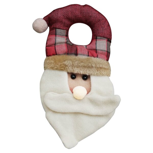 Kit 12 Noel Enfeites De Porta Decoração Natal Feltro Pendente