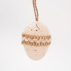 Kit 12 Ovos De Páscoa Enfeitado Pendente Decorativo