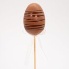 Kit 12 Ovos De Páscoa Enfeite Decorativo Chocolate Com Haste