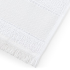 Kit 12 Pçs Toalha De Lavado Social Franjinha Felpa 260g 23x39