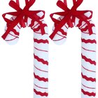 Kit 12 Pendente Bengala Enfeite Decorativo Árvore Natal 20cm