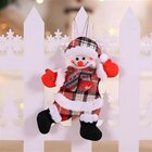 Kit 12 Pendentes Árvore De Natal Noel Urso Neve Rena 18cm