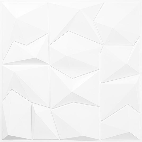 Kit 12 Placas 3d De Pvc Adesivas-everest 0,70mm-3m