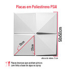 Kit 12 Placas Acabamento Poliestireno Painel Texturizado Rele