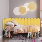 Kit 12 Placas Cabeceira Nuvem Estofada Para Cama Box - Módulo