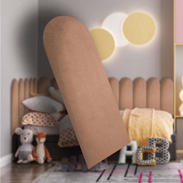 Kit 12 Placas Cabeceira Nuvem Estofada Para Cama Box - Módulo