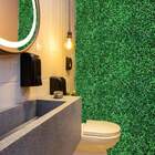 Kit 12 Placas De Plantas Artificiais Para Jardim Vertical Em